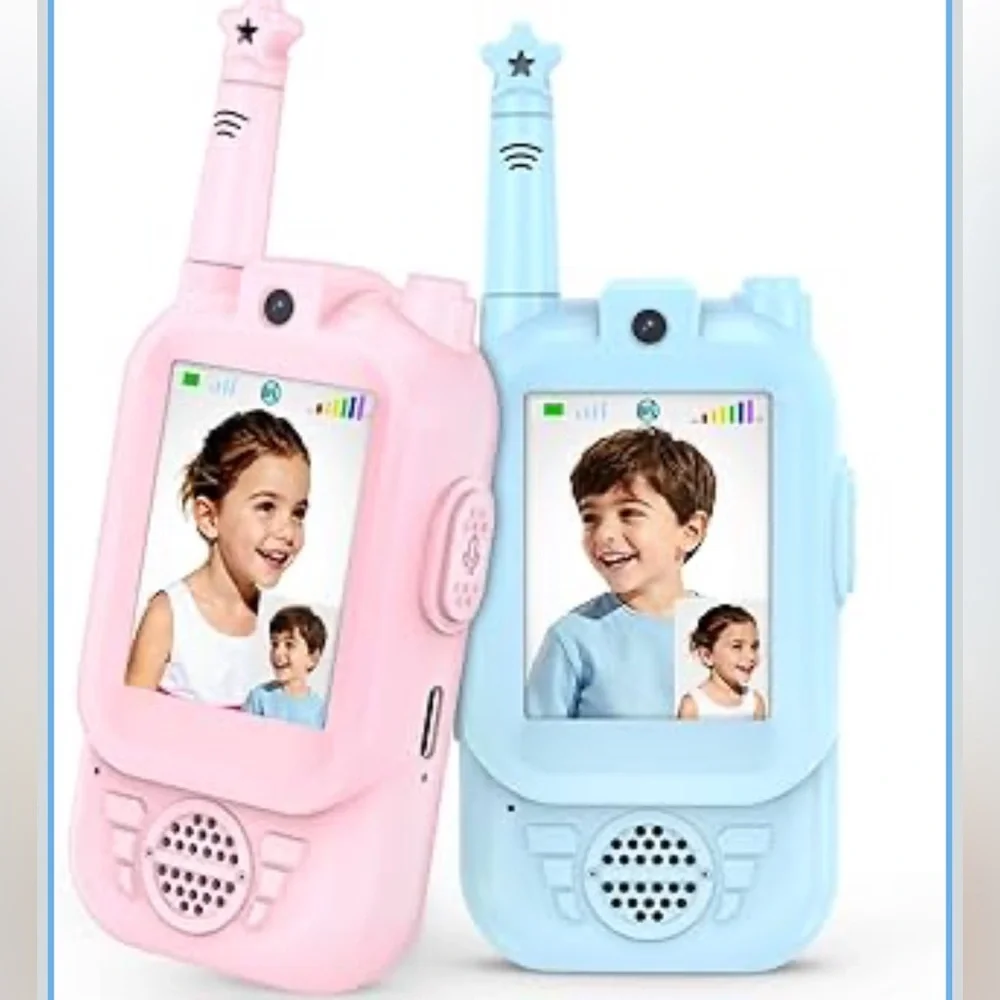 Video walkie talkies for Kids 2 pack